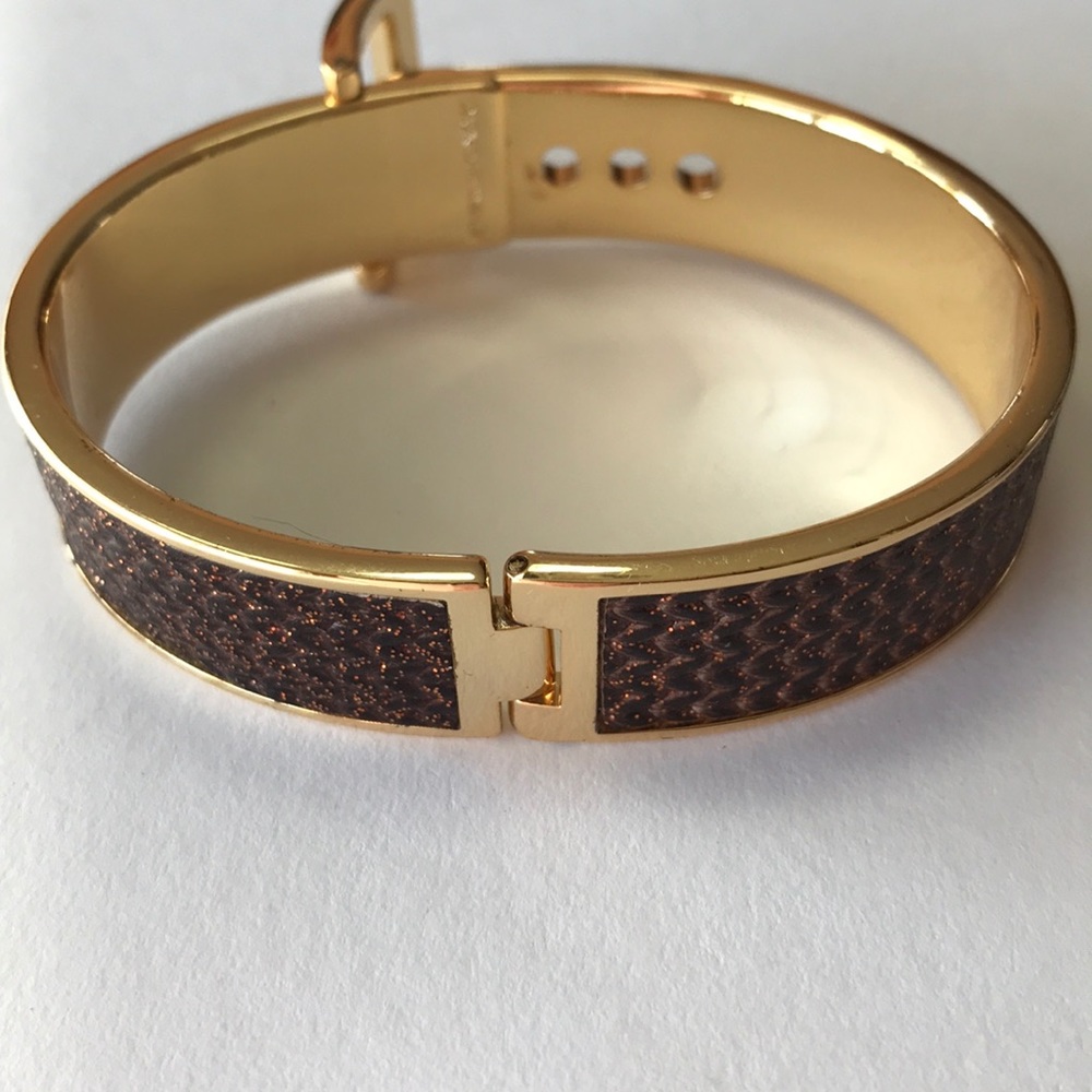 Parker Daniels bronze metallic buckle bracelet - Picture 5 of 5
